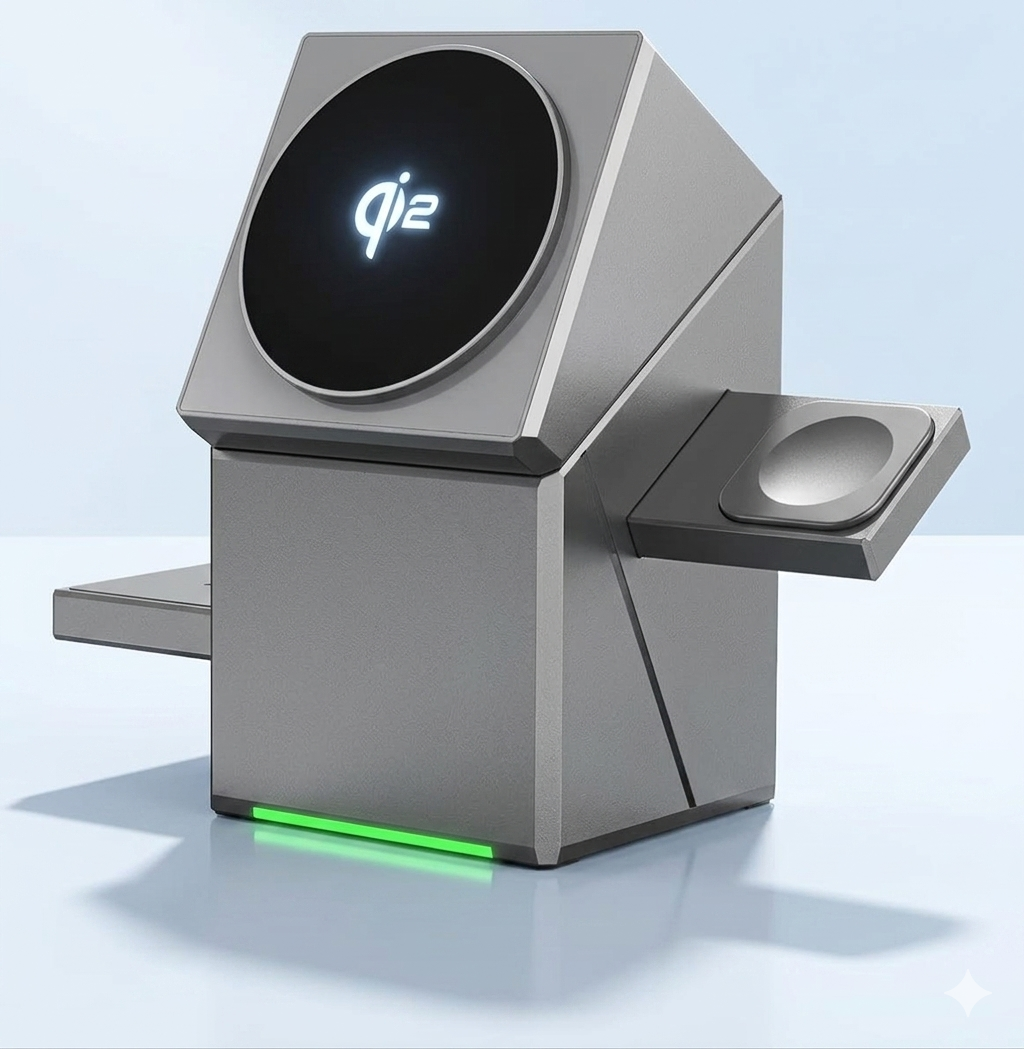 Q12 3-in-1 Wireless Charging Station