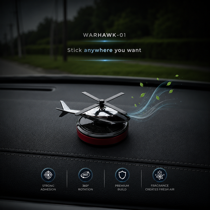 WarHawk-01 -Premium Solar Car Diffuser