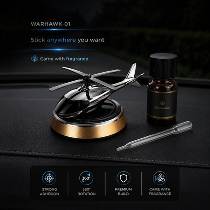 WarHawk-01 -Premium Solar Car Diffuser