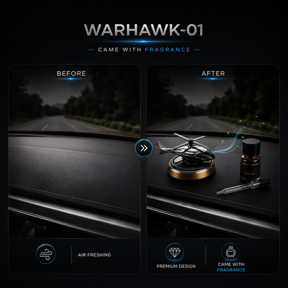 WarHawk-01 -Premium Solar Car Diffuser